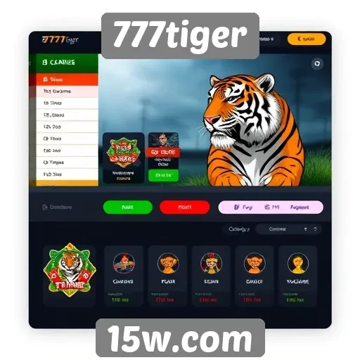 Interface do 777tiger é amigável para usuários